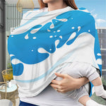 Milk Print Baby Seat Cover