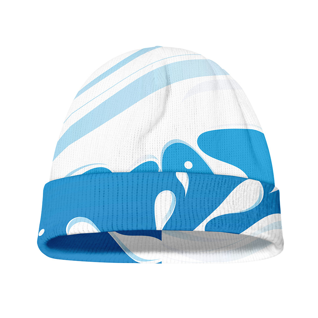 Milk Print Beanie
