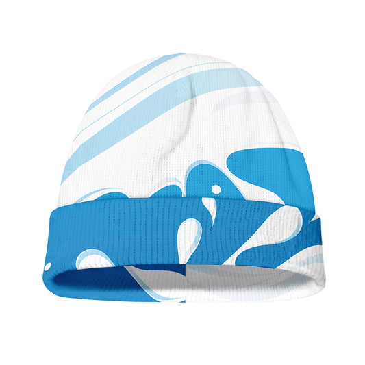 Milk Print Beanie