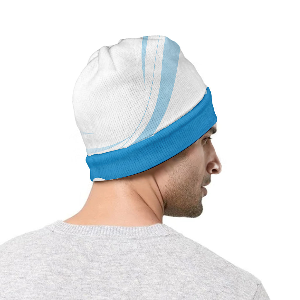 Milk Print Beanie