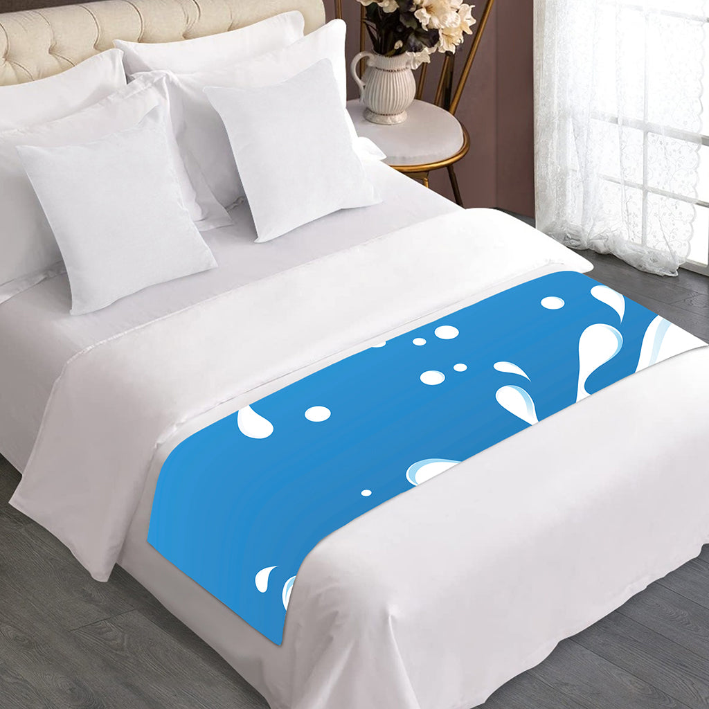 Milk Print Bed Runner