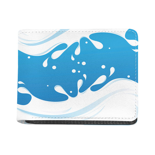 Milk Print Bifold Wallet