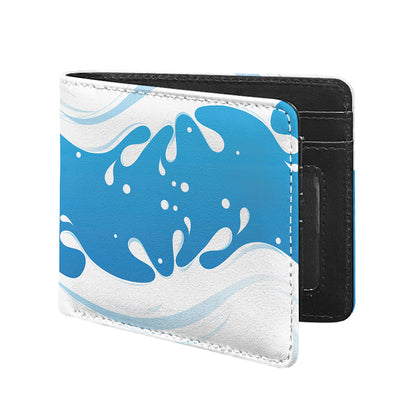Milk Print Bifold Wallet