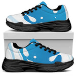 Milk Print Black Chunky Shoes