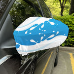 Milk Print Car Side Mirror Covers