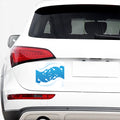 Milk Print Car Sticker