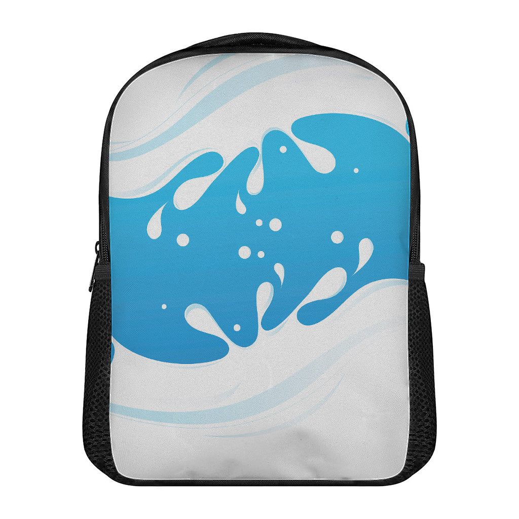 Milk Print Casual Backpack