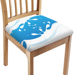 Milk Print Chair Cushion Cover