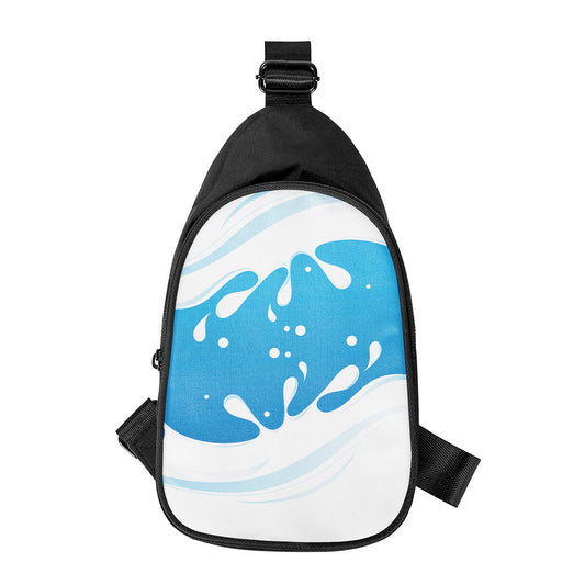 Milk Print Chest Bag