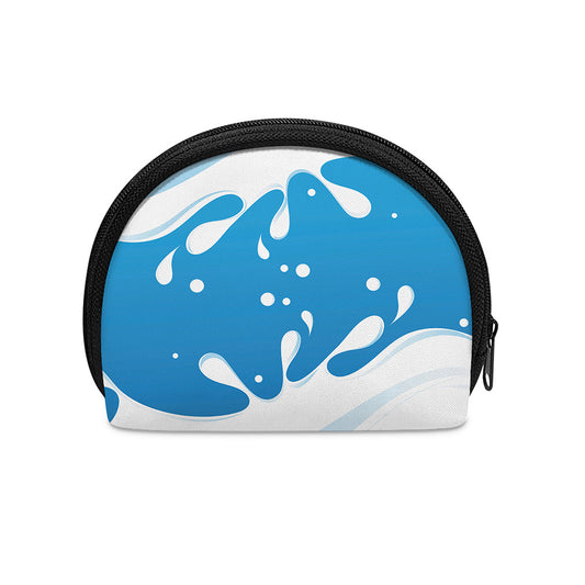 Milk Print Coin Purse