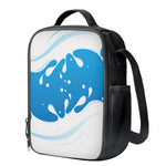 Milk Print Crossbody Lunch Bag