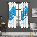 Milk Print Curtain