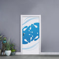 Milk Print Door Sticker