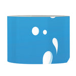 Milk Print Drum Lamp Shade