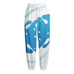 Milk Print Fleece Lined Knit Pants