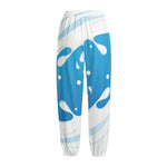 Milk Print Fleece Lined Knit Pants
