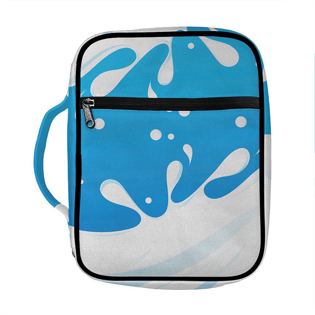 Milk Print Front Pocket Bible Bag