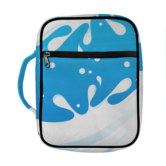 Milk Print Front Pocket Bible Bag