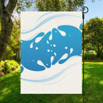 Milk Print Garden Flag