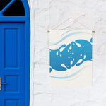 Milk Print Garden Flag