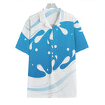 Milk Print Hawaiian Shirt