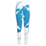 Milk Print High-Waisted Pocket Leggings