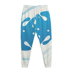 Milk Print Jogger Pants