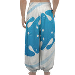 Milk Print Lantern Pants