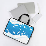 Milk Print Laptop Sleeve With Handle