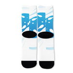 Milk Print Long Socks