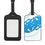 Milk Print Luggage Tag