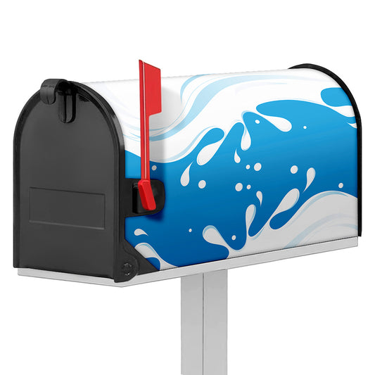 Milk Print Mailbox Cover