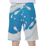 Milk Print Men's Beach Shorts