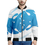 Milk Print Men's Bomber Jacket