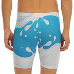 Milk Print Men's Long Boxer Briefs