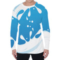 Milk Print Men's Long Sleeve T-Shirt