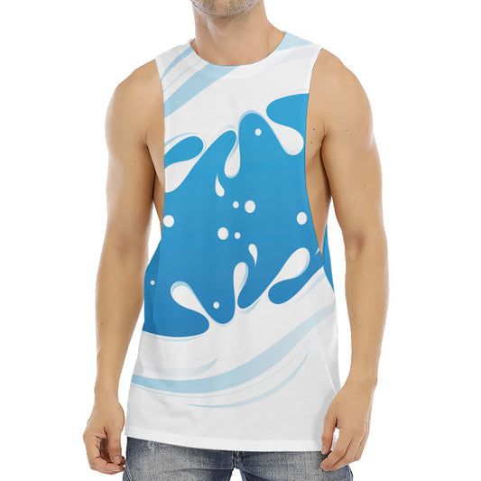Milk Print Men's Muscle Tank Top
