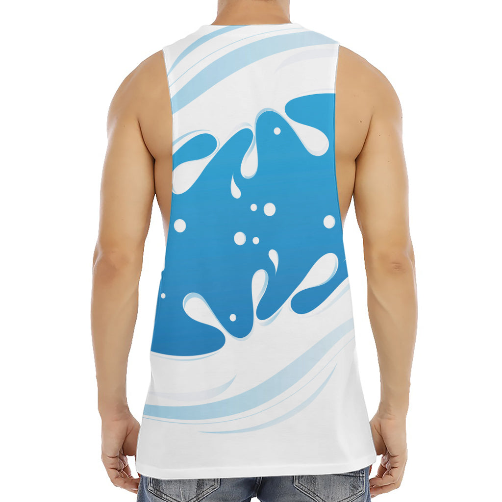 Milk Print Men's Muscle Tank Top