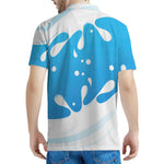 Milk Print Men's Polo Shirt