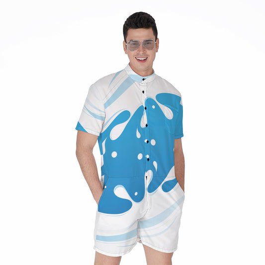 Milk Print Men's Rompers