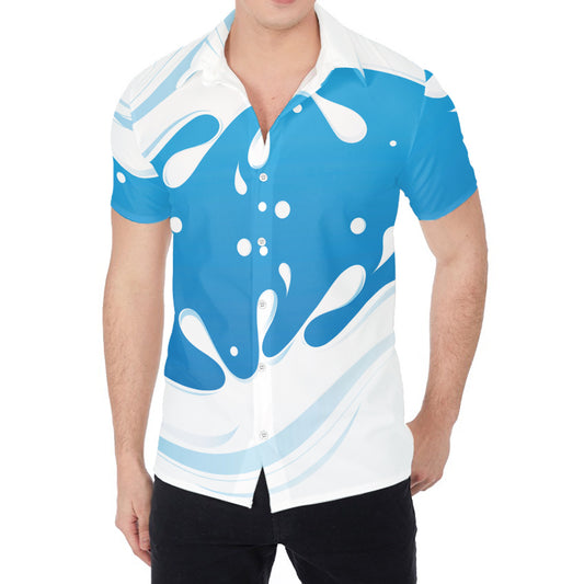 Milk Print Men's Shirt