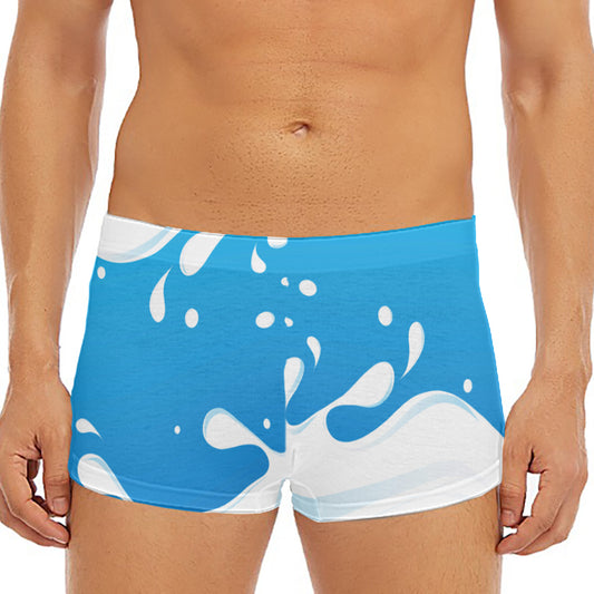 Milk Print Men's Short Boxer Briefs