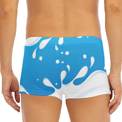 Milk Print Men's Short Boxer Briefs