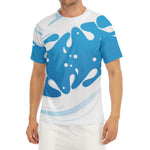 Milk Print Men's Short Sleeve Rash Guard