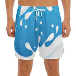 Milk Print Men's Split Running Shorts