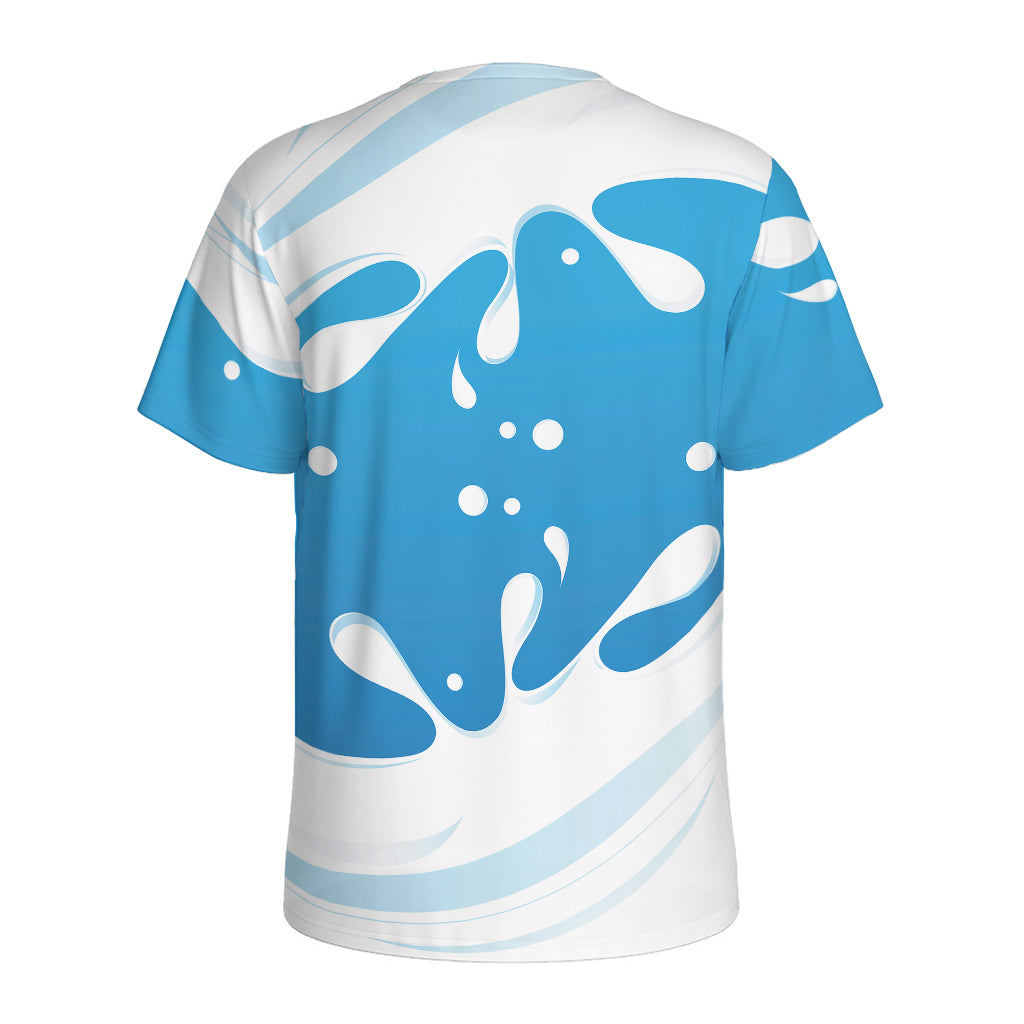 Milk Print Men's Sports T-Shirt