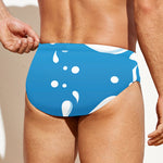 Milk Print Men's Swim Briefs