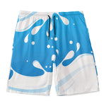 Milk Print Men's Swim Trunks