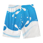 Milk Print Men's Swim Trunks