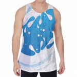 Milk Print Men's Velvet Tank Top